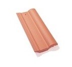 BESK EXTRA matná Taška půlená cihlově červená