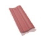 BESK SUPER lesklá Taška půlená višňová