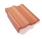 BESK SUPER lesklá Taška krajová levá cihlově červená