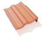 BESK SUPER lesklá Taška krajová pravá cihlově červená