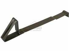 ERGO Protisněh. hák D-88 – MATNÝ – pro Creaton Rapido - tmavě hnědá