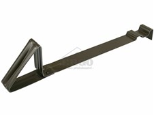 ERGO Protisněh. hák D-90 – MATNÝ – pro Rubín 11V - tmavě hnědá