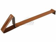 ERGO Protis. hák D-94 – MATNÝ –pro Bramac Granát 11,13,Braas Granát11V, 13V-režná RAL 8023