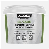 DEN BRAVEN Disperzní lepidlo na PVC podlahy CL 7300 DEBBEX 1kg