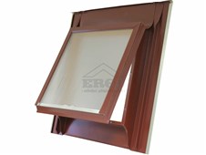 ERGO Střešní vikýř 60×60 – pro neprofilované střešní krytiny - červenohnědá