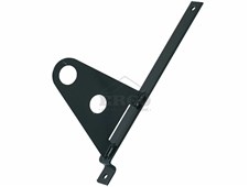 ERGO Dvouděrový držák – pro profilovanou plechovou krytinu – výška profilu 2 cm - antracit