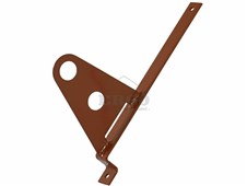 ERGO Dvouděrový držák–pro profilovanou plechovou krytinu–výška profilu 3,5 cm-cihl.červená