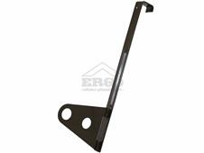 ERGO Dvouděrový držák – univerzální k zavěšení - pro betonové a pálené krytiny - tm. hnědá