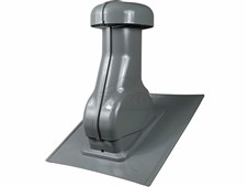 ERGO Odvětrávací komplet pro BŘIDLICI, ŠINDEL, BRAMAC TEGALIT - světle šedý