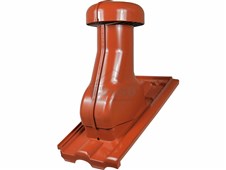 ERGO Odvětrávací komplet pro TONDACH FRANCOUZSKÁ 12,HRANICE 11,UNIVERZÁL 12 - červená eng.