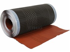 ERGO Hřebenový a nárožní pás CELOHLINÍKOVÝ – šíře 300 mm cihlově červená