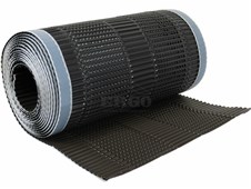 ERGO EURODACH hřebenový a nárožní pás – CELOHLINÍKOVÝ - šíře 300 mm tmavě hnědá