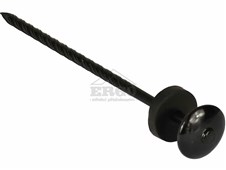 ERGO Hřebík s kloboučkovou hlavou antracit