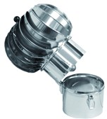 HPI Komínová hlavice nerez TURBOWENT průměr hrdla 200mm