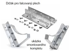 HPI Držák stoupací plošiny falcovaný plech - červená
