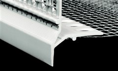 HPI Zakončovací profil s okapničkou a tkaninou - přesah tkaniny 100/100mm, délka 2m