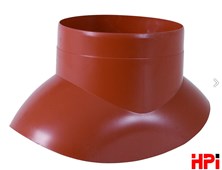 HPI Venduct adaptér pro turbokotel prům. 125 mm - červený