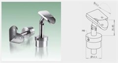 JAP Nerezový Krček madla pro schody pro rohové spojení AISI 304