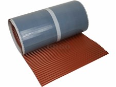 ERGO Těsnící pás kolem komínů samolepící – OLOVO-PLISOVANÉ, š.300mm - cihlově červená