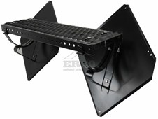 ERGO Stoupací komplet pro Českou šablonu – rošt 25 x 80 cm - černá