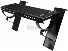 ERGO Stoupací komplet pro Šindel – rošt 25 x 80 cm - černá