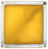 LUXFERY - Luxfera 1919-8WYM Wave Matty Yellow, s vlnkou, neprůhledná žlutá