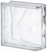 LUXFERY - Luxfera 1919-8WLE Wave Linear End, s vlnkou, zakončovací čirá