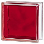 LUXFERY - Luxfera 1919-8WRE2S Wave Sahara 2S Brilly Red, s vlnkou, pískovaná červená