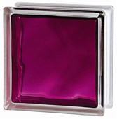 LUXFERY - Luxfera 1919-8WRU2S Wave Sahara 2S Brilly Ruby, s vlnkou , pískovaná rubínová