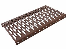 ERGO Stoupací rošt – délka 40 cm - červenohnědá