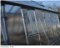 LIMES Boční okno pro Variant - konstrukce - bez skla - pozink