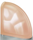 LUXFERY - Luxfera Pegasus Curved Terminal O Sat Rosa, s vlnkou, satin