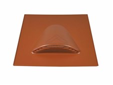 ERGO Odvětrávací taška ČTVERCOVÁ 40×40 – KOVOVÁ - měděnohnědá