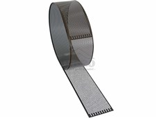 ERGO Ochranný kovový pás proti ptákům – šíře 100 mm - antracit/tmavě hnědá