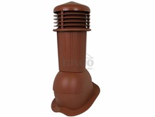 ERGO Odvětrávací komplet pro PROFIL.PLECH. KRYTINU – ASYMETRICKÝ profil vln -cihl. červ.