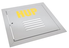 Revizní dvířka PLECHOVÁ HUP 500/500 zámek klička