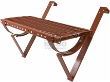 ERGO Stoupací komplet – rovný k zavěšení, rošt 60 cm - cihlově červená