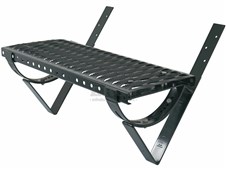 ERGO Stoupací komplet – rovný, rošt 60 cm - antracit