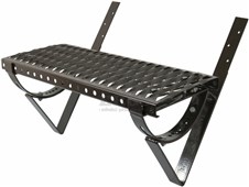 ERGO Stoupací komplet – rovný, rošt 60 cm - tmavě hnědá