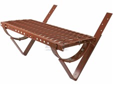 ERGO Stoupací komplet – rovný, rošt 60 cm - cihlově červená