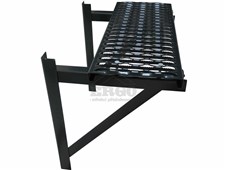 ERGO Stoupací komplet – na komínové stěny – rošt 40 cm - antracit