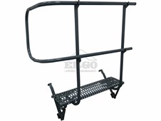 ERGO Stoupací komplet univerzální k zavěšení se zábradlím – boční - cihlově červená