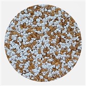 DEN BRAVEN Tekutá podlaha  - kamenivo bílá-okrová bal 15,91kg