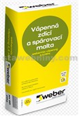 WEBER  Webermix vápenný 2,5 MPa - vápenná zdící a spárovací malta