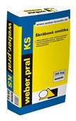WEBER weberpral - škrábaná omítka střednězrnná 25kg