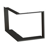 BEF HOME Zazdívací rámeček čtyřstranný černý 1x90°- hloubka 80mm, BEF THERM (V) 10 CP/CL