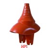 HPI Venduct anténní průchodka pro prostup prům. 100mm -  červená
