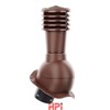 HPI Odvětrávací set prům. 125/110mm - vysoký profil -pro plech.tvarované krytiny - hnědá