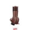 HPI Odvětrávací set prům. 150mm - nízký profil - pro plech.tvarované krytiny - hnědý
