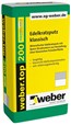 WEBER webertop 200 aqubalance - 1mm škrábaná omítka barevná hrubozrnná 25kg